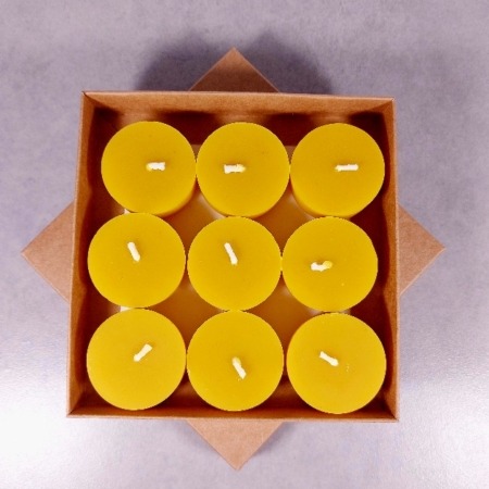 geltonos spalvos arbatines biciu vasko zvakes